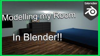 Modelling my Room in Blender #1