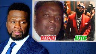 RAPPERS BEFORE / AFTER FAME #50cent #rickross #jcole #kanyewest