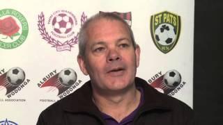 AWFA Press Conference   Women Rd 18   Albury City v Melrose