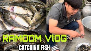 Ramdom Vlog Catching Fish // Sunkoshi Khola / Buduna Gore Machha Hile Machha