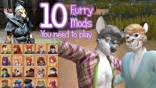 Top 10 Furry Mods For PC!