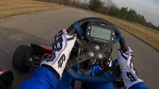 TM KZ-R1 Shifter Kart Testing- Ceraland Park Clockwise