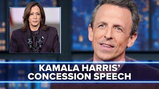 Kamala Harris Delivers the First Concession Speech We Have Had in Eight Years