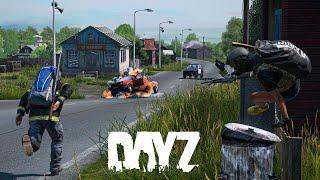 Гениальная ловушка на машины, проводим высадки на луну - DayZ