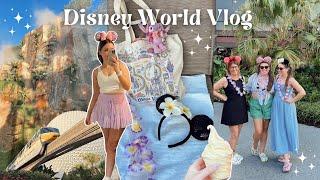 DISNEY WORLD VLOG  DAY 2 | EPCOT, Tambu Lounge, Happily Ever After from the Polynesian Resort!