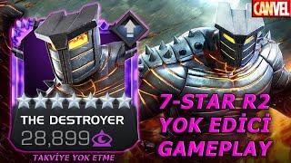 7-STAR R2 THE DESTROYER (YOK EDİCİ) GAMEPLAY | UZUN ROTASYON EFEKTİF HASAR, YOK ETME ÖZELLİĞİ - MCOC