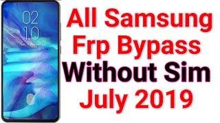 All Samsung New Update July 2019 Frp 9.0 Bypass Without Sim Method A10 A20 A30 A40 A50 U2 U3 U4