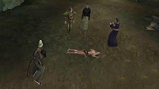 Hex finds the scrolls of Icarian Flight in #Morrowind multiplayer