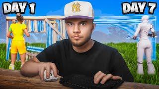 I Trained Like A Fortnite Pro For 7 Days...