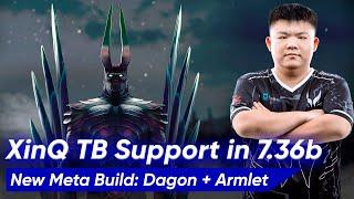  XinQ TERRORBLADE 7.36 SUPPORT 4 Pos | Dota 2 Pro Gameplay