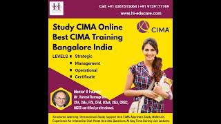 Study CIMA Online - Best CIMA Training in Bangalore India.