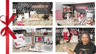 Decorate with Me: Gingerbread & Sweets || My Christmas Kitchen 2024 || Decorating Ideas