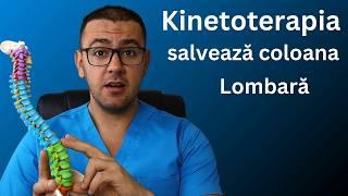 Kinetoterapia salvează coloana lombară