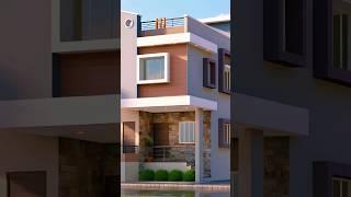 3d elevation design for house | 3d house model | 3d house design #home #shorts #architecture #house