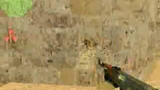 Counter Strike skill through wall