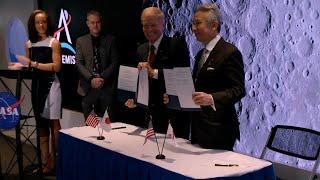 NASA, Japan Sign Agreement for Artemis Lunar Surface Exploration, April 10, 2024