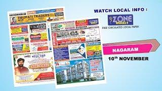 Watch Zone Weekly - Local Info - 10th November Issue  | zoneadds.com