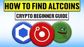 Top Crypto Research Tools (Altcoin Beginners Guide 2024)