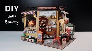 Julia Bakery l 줄리아 베이커리 l DIY Miniature Dollhouse Kit l 미니어처 miniature 쉽게 만들기 l TEMU