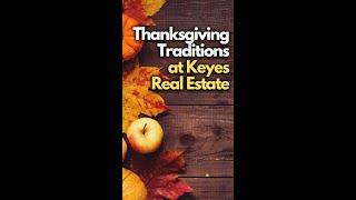 Thanksgiving Traditions from Keyes Real Estate - are you Team Turkey or Team Sides? Let us know!