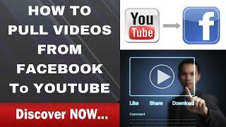 How to Put Youtube Video on Facebook Natively | Pull Videos to Facebook As Stand Alone