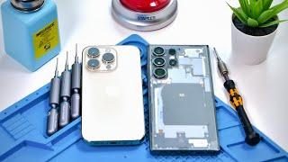 Repairability Wars - APPLE VS SAMSUNG...