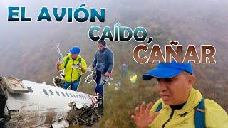 CATÁSTROFE AÉREO EN CAÑAR , VUELO SAN️ GUAYAQUIL -  CUENCA  I GEO LEMA