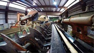 Most Amazing Factory Production Processes Biggest Woodworking Heavy Sawmill Cutting Wood