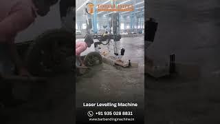 No More Manual Leveling! Meet the Future Machine! #laserlevelling #machine #shorts