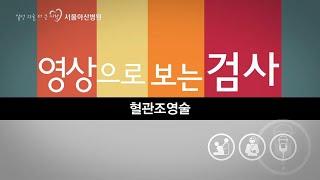 혈관조영술 [영상으로 보는 검사]