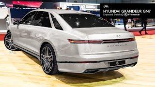 그랜저 풀체인지! 역대급 아름다운 뒷태! 풀체인지 뒷면 이렇게 나옵니다! HYUNDAI GRANDEUR 7TH GEN REAR VIEW #뉴욕맘모스 #그랜저풀체인지