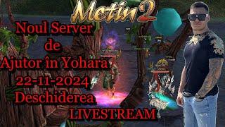 [LIVE] NOUL SERVER TEMPORAR ESTE APROAPE 22.11 ON! #metin2 Onyx #metin2tigerghost #metin2romania