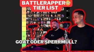 BATTLERAPPER TIER LIST / WER IST DER GOAT?