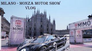 LUXURIOUS SUPERCARS MILANO MONZA MOTOR SHOW 2022 VLOG