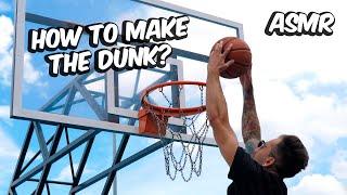 What's the Secret to Making EVERY Dunks in Basketball?! ASMR Basketball