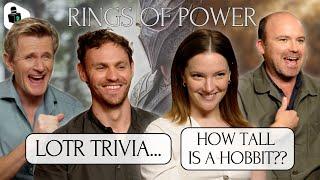 Lord Of The Rings: Rings Of Power Season 2 Cast Take Our LOTR Trivia Quiz! LOTR Rings Of Power S2