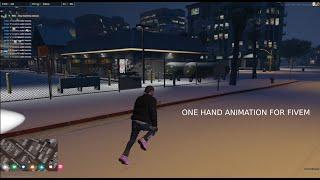 ONE HAND ANIMATION MOD FOR FIVEM #MOD #FIVEM