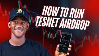 How to run tesnet airdrop step by step Guide - Huasa