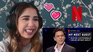 Shah Rukh Khan Interview W/ David Letterman l Netflix l Reaction