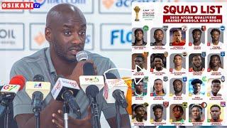 BREAKING: OTTO ADDO NAMES BLACK STARS FINAL SQUAD FOR LAST AFCON QUALIFIERS - SHOCKING? 