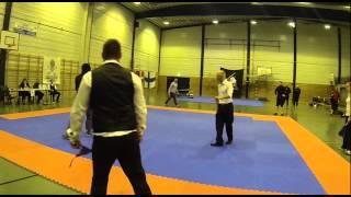 Bergen Open Longsword, Round of 16. M. Lundborg (R) vs. T. Kultorp(B)