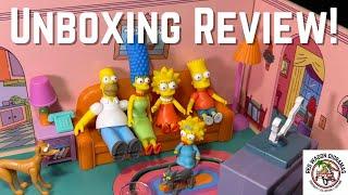 Simpsons Family Figures & House Diorama Unboxing Review #thesimpsons #jakkspacific #toyreview