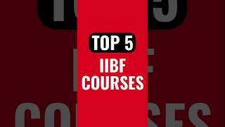 ️Top 5 IIBF Courses for Bankers. @BankingAndFinanceWithChitrak #iibf #jaiib #caiib