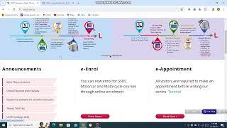 How to book e-appointment online l Tutorial 2024 online l Woodland driving singapore