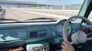 【MT女子】PAOで高速は走れるか Nissan PAO on the highway