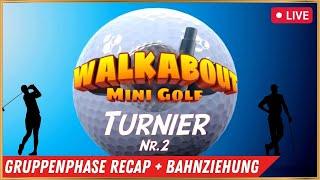 2. StockiVR Mini Golf VR Turnier | Gruppenphase Recap und Ziehung der Achtelfinalbahn! - LIVE