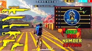 Free Fire Headshot setting 2024  200 Sensitivity Settings ️| Sensitivity + Hud Settings Free Fire