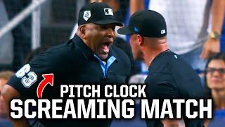 Umpire allows pitcher to warm up so manager gets upset, a breakdown