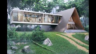 [설계/디자인]  Log Home Design... 매력적인 통나무집 이미지는?