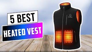 TOP 5 BEST HEATED JACKETS ON AMAZON 2024 | BEST HEATED VEST